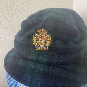 Polo Ralph Lauren Black, Blue and Green Bucket Hat